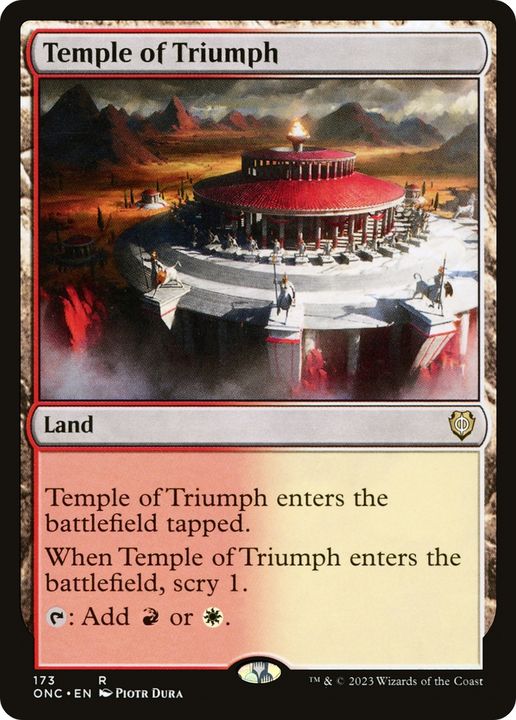 Temple of Triumph in the group Magic the Gathering / Types / Colors / Colorless at Proxyprinters.com (89029)