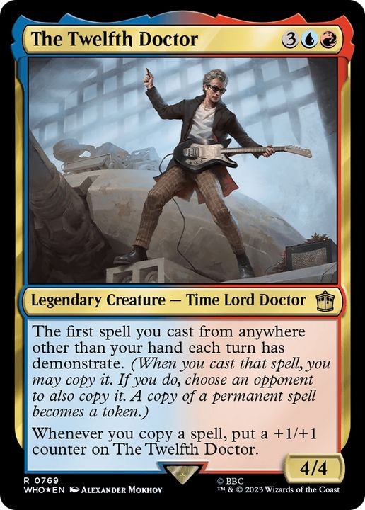 The Twelfth Doctor in the group Magic the Gathering / Types / Colors / Multicolors / R, U at Proxyprinters.com (89050)