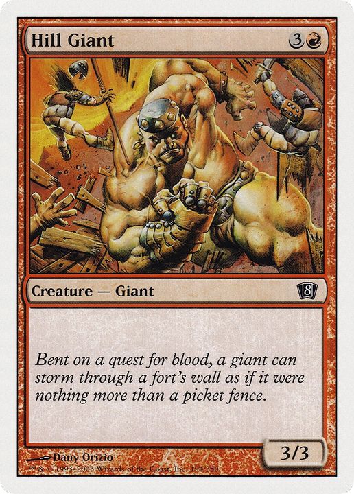 Hill Giant in the group Magic the Gathering / Types / Colors / Red at Proxyprinters.com (89053)