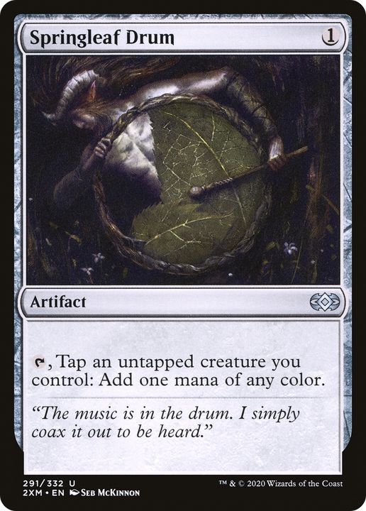 Springleaf Drum in the group Magic the Gathering / Types / Artifacts / Artifact at Proxyprinters.com (89057)