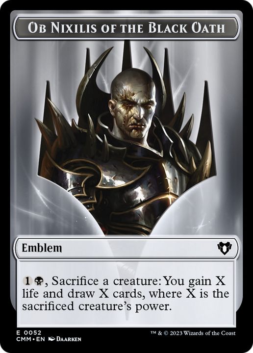 Ob Nixilis of the Black Oath Emblem in the group Magic the Gathering / Types / Colors / Colorless at Proxyprinters.com (89059)