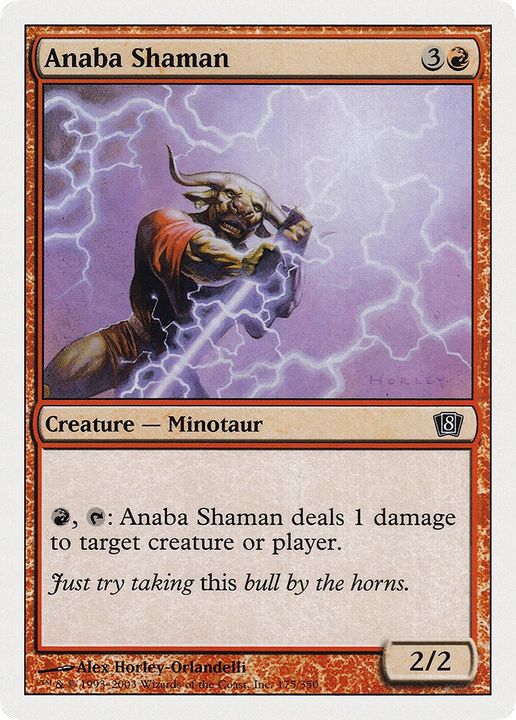 Anaba Shaman in the group Magic the Gathering / Sets / Eighth Edition at Proxyprinters.com (89071)