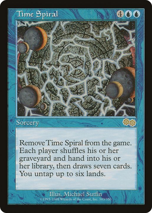 Time Spiral in the group Magic the Gathering / Types / Colors / Blue at Proxyprinters.com (89088)