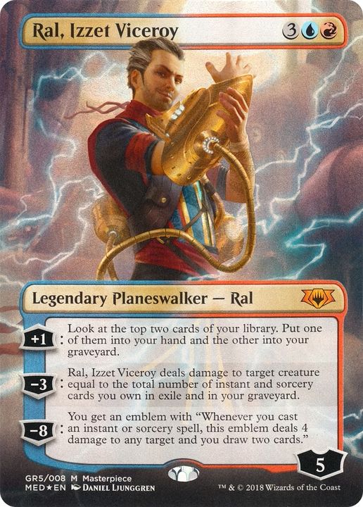 Ral, Izzet Viceroy in the group Magic the Gathering / Sets / Mythic Edition at Proxyprinters.com (89111)