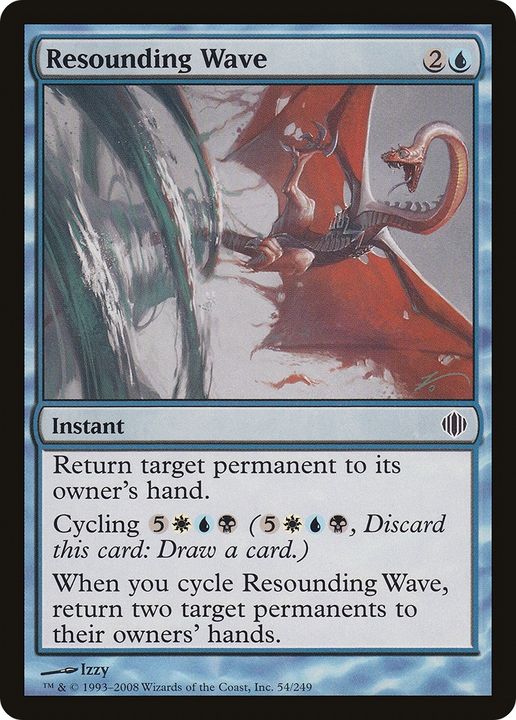 Resounding Wave in the group Magic the Gathering / Types / Colors / Blue at Proxyprinters.com (89119)