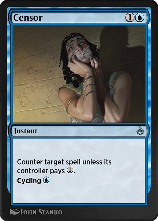 Censor in the group Magic the Gathering / Types / Colors / Blue at Proxyprinters.com (89120)