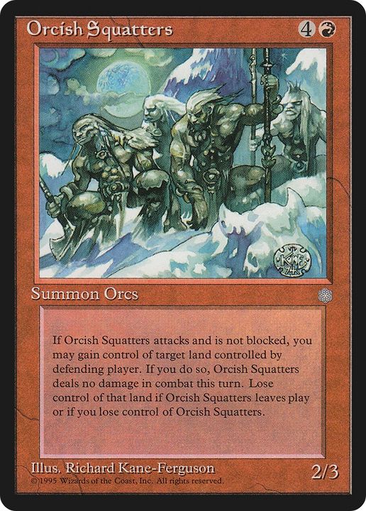 Orcish Squatters in the group Magic the Gathering / Types / Colors / Red at Proxyprinters.com (89123)