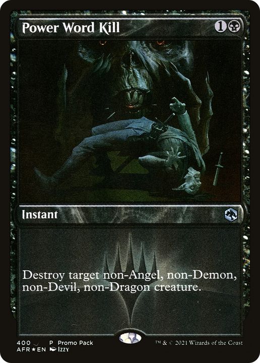 Power Word Kill in the group Magic the Gathering / Types / Colors / Black at Proxyprinters.com (89144)