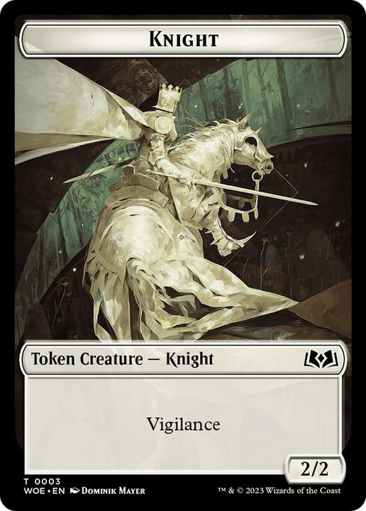 Knight in the group Magic the Gathering / Types / Colors / White at Proxyprinters.com (89150)