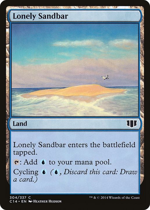 Lonely Sandbar in the group Magic the Gathering / Sets / Commander 2014 at Proxyprinters.com (89154)