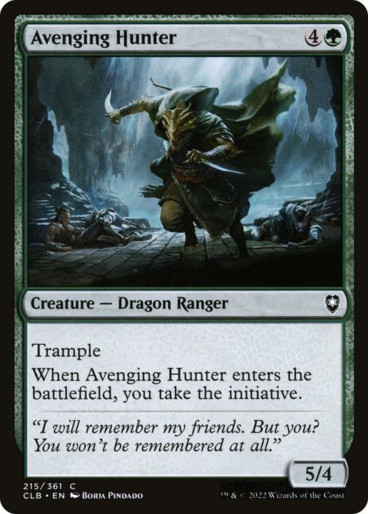 Avenging Hunter in the group Magic the Gathering / Sets / Commander Legends: Battle for Baldur's Gate at Proxyprinters.com (89156)