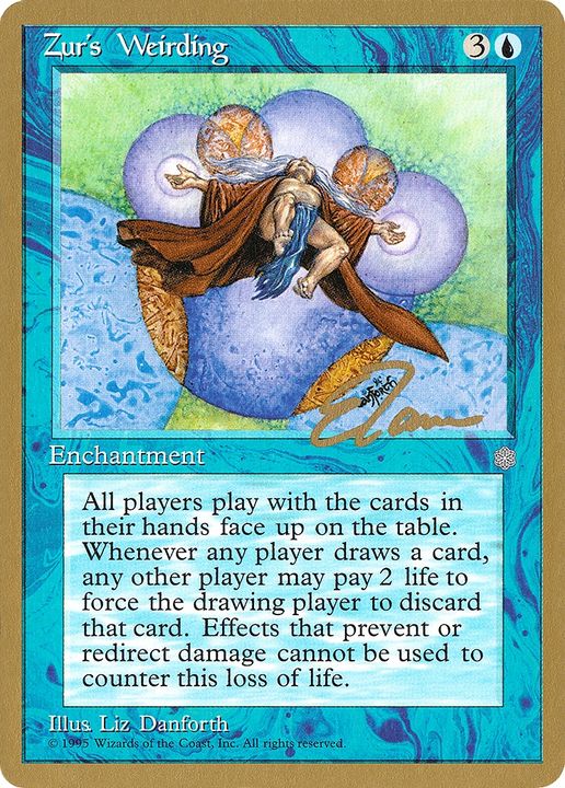 Zur's Weirding in the group Magic the Gathering / Sets / Pro Tour Collector Set at Proxyprinters.com (89163)