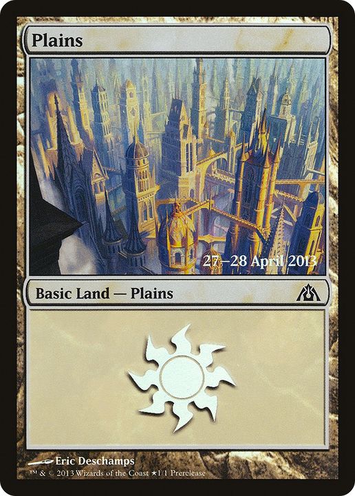 Plains in the group Magic the Gathering / Sets / Dragon's Maze Promos at Proxyprinters.com (89178)