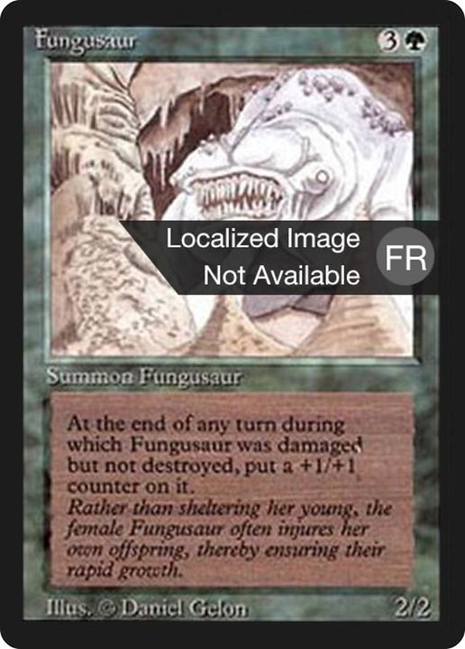 Fungusaur in the group Magic the Gathering / Types / Colors / Green at Proxyprinters.com (89180)