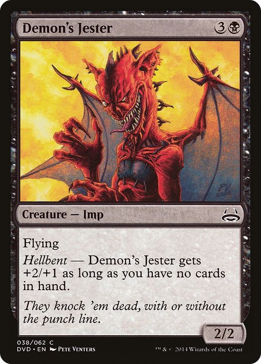 Demon's Jester in the group Magic the Gathering / Sets / Duel Decks Anthology: Divine vs. Demonic at Proxyprinters.com (89193)