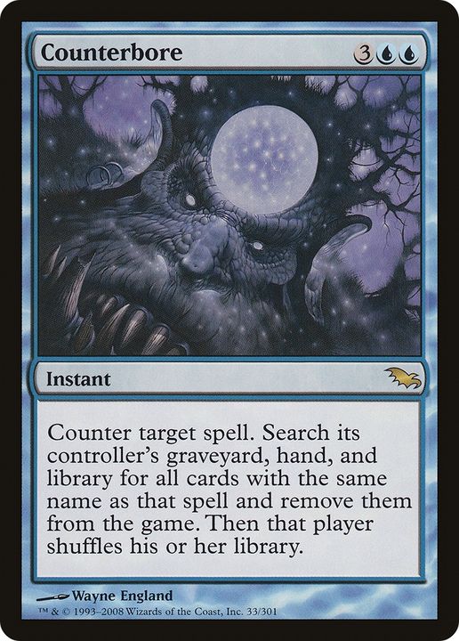 Counterbore in the group Magic the Gathering / Types / Colors / Blue at Proxyprinters.com (89195)