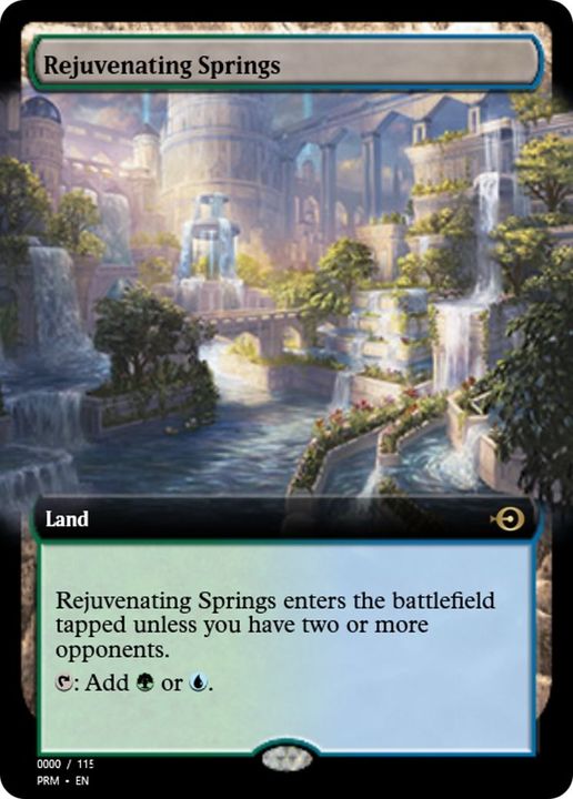 Rejuvenating Springs in the group Magic the Gathering / Types / Colors / Colorless at Proxyprinters.com (892)