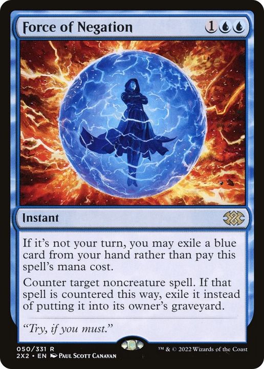 Force of Negation in the group Magic the Gathering / Types / Colors / Blue at Proxyprinters.com (8923)