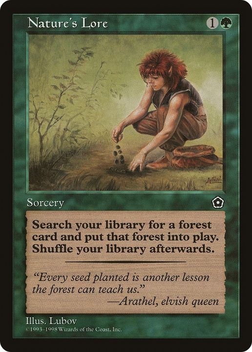 Nature's Lore in the group Magic the Gathering / Sets / Portal Second Age at Proxyprinters.com (89236)