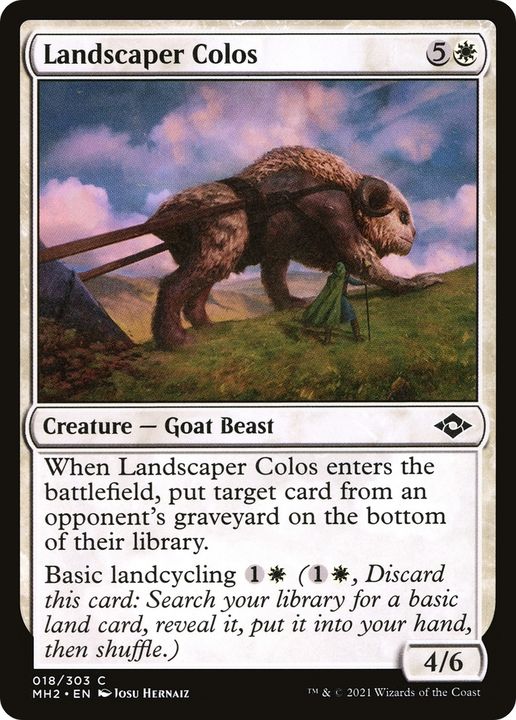 Landscaper Colos in the group Magic the Gathering / Types / Colors / White at Proxyprinters.com (89280)