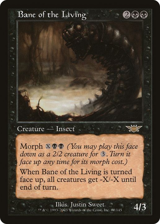 Bane of the Living in the group Magic the Gathering / Types / Colors / Black at Proxyprinters.com (89286)