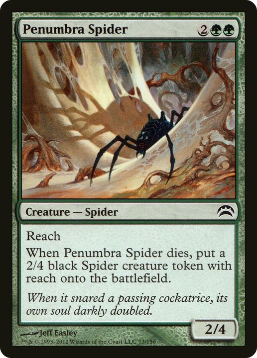 Penumbra Spider in the group Magic the Gathering / Types / Colors / Green at Proxyprinters.com (89292)