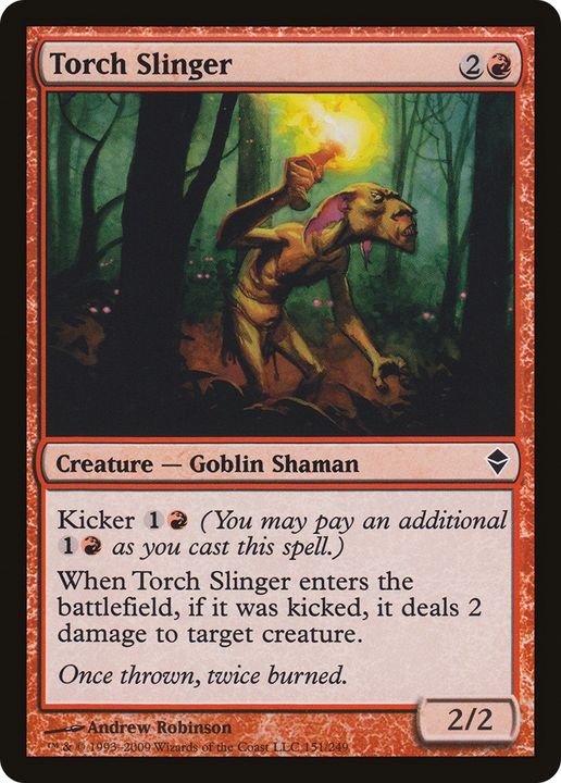 Torch Slinger in the group Magic the Gathering / Types / Colors / Red at Proxyprinters.com (89299)