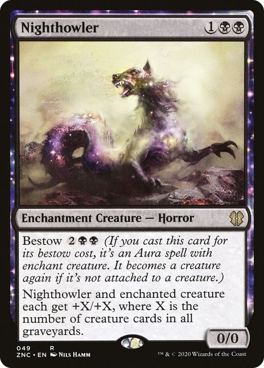 Nighthowler in the group Magic the Gathering / Sets / Zendikar Rising Commander at Proxyprinters.com (89330)