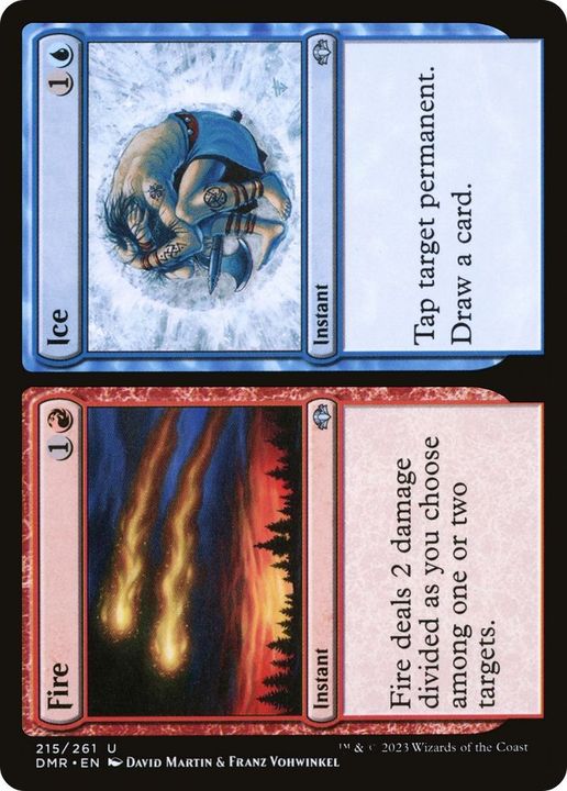 Fire // Ice in the group Magic the Gathering / Types / Colors / Multicolors / R, U at Proxyprinters.com (8935)