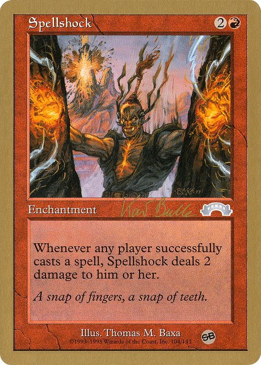 Spellshock in the group Magic the Gathering / Types / Enchantment / Enchantment at Proxyprinters.com (89359)