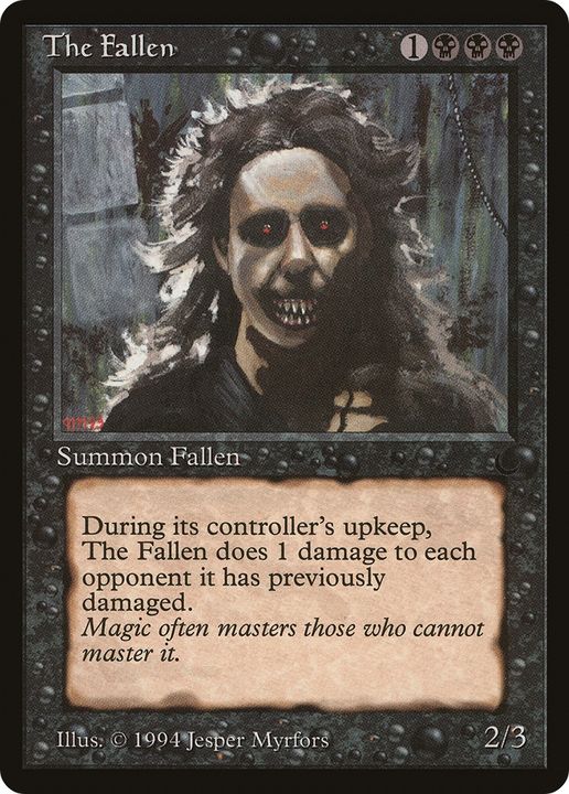 The Fallen in the group Magic the Gathering / Types / Colors / Black at Proxyprinters.com (89367)