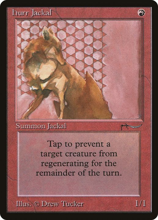 Hurr Jackal in the group Singles at Proxyprinters.com (89378)