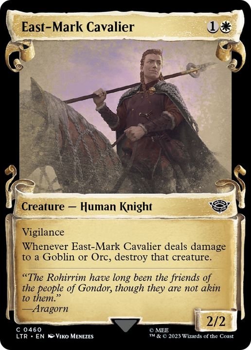 East-Mark Cavalier in the group Magic the Gathering / Sets / The Lord of the Rings: Tales of Middle-earth at Proxyprinters.com (89394)