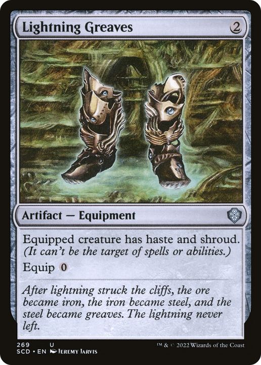 Lightning Greaves in the group Magic the Gathering / Types / Artifacts / Artifact at Proxyprinters.com (89396)