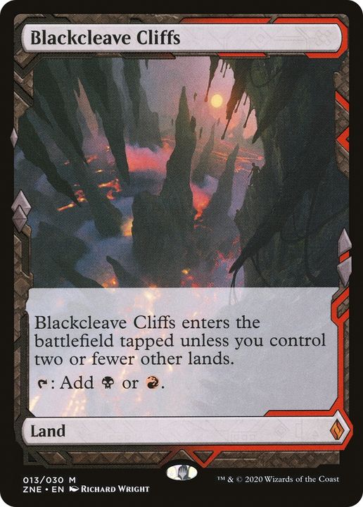 Blackcleave Cliffs in the group Magic the Gathering / Types / Colors / Colorless at Proxyprinters.com (89398)