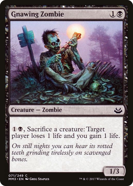 Gnawing Zombie in the group Singles at Proxyprinters.com (89404)