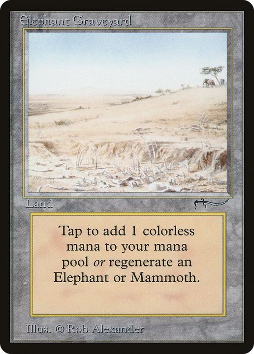 Elephant Graveyard in the group Magic the Gathering / Sets / Arabian Nights at Proxyprinters.com (8942)