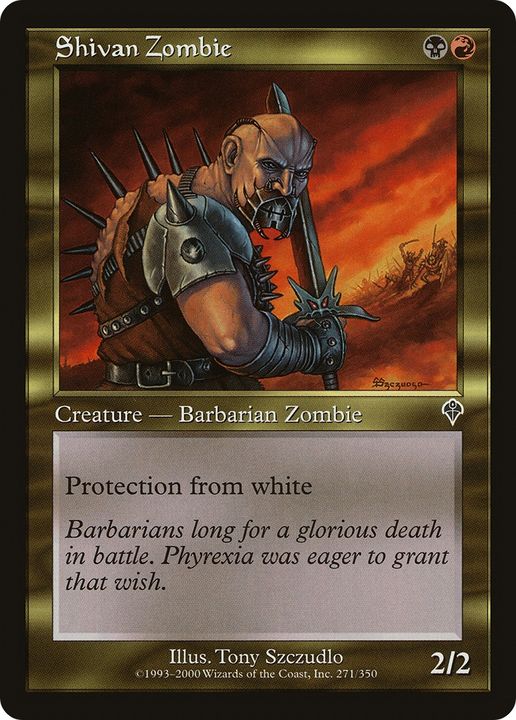 Shivan Zombie in the group Magic the Gathering / Types / Colors / Multicolors / B, R at Proxyprinters.com (89421)