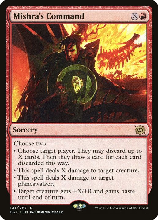 Mishra's Command in the group Magic the Gathering / Types / Colors / Red at Proxyprinters.com (89437)