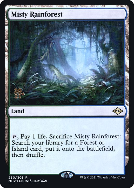 Misty Rainforest in the group Magic the Gathering / Types / Colors / Colorless at Proxyprinters.com (89438)