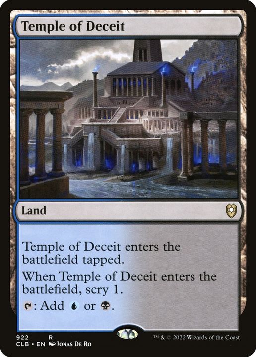 Temple of Deceit in the group Advanced search at Proxyprinters.com (89457)