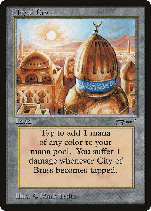 City of Brass in the group Magic the Gathering / Types / Colors / Colorless at Proxyprinters.com (89458)