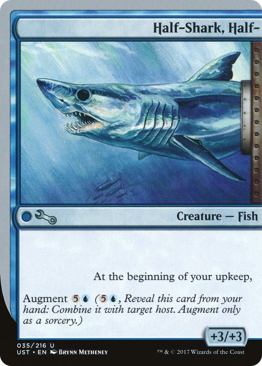 Half-Shark, Half- in the group Magic the Gathering / Sets / Unstable Promos at Proxyprinters.com (89459)