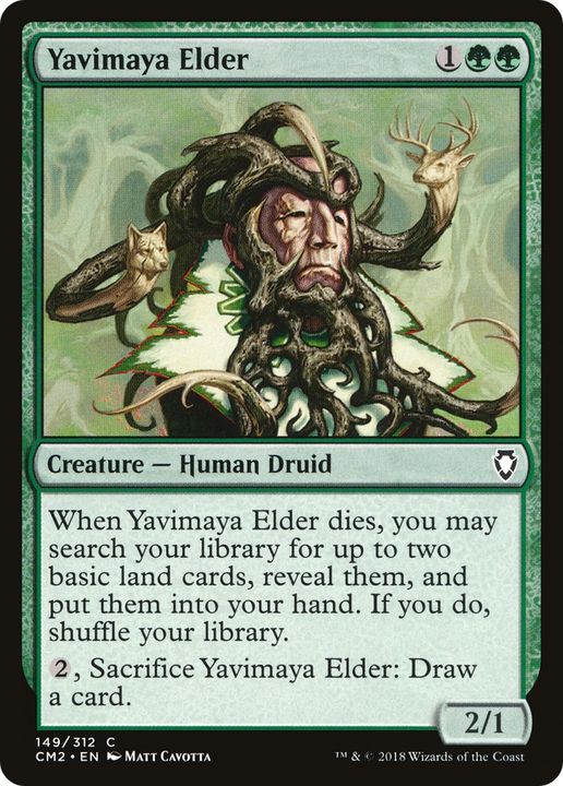 Yavimaya Elder in the group Magic the Gathering / Types / Colors / Green at Proxyprinters.com (89480)