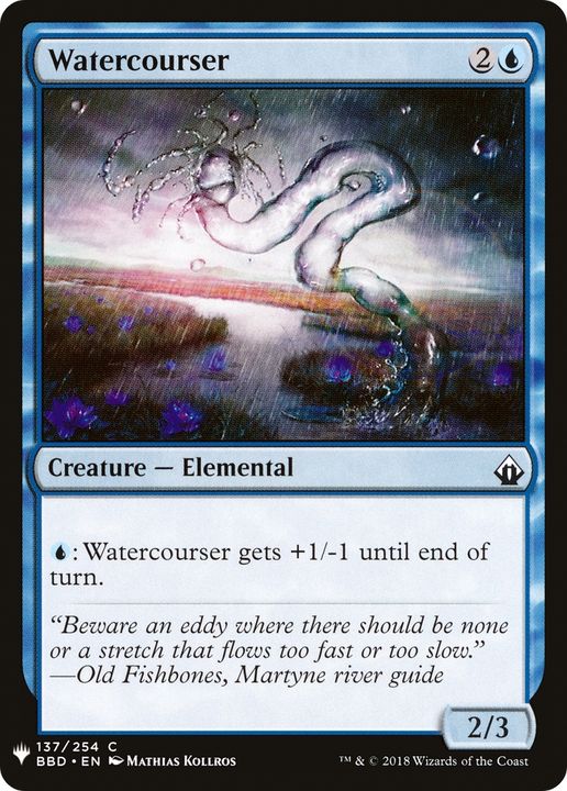 Watercourser in the group Magic the Gathering / Types / Colors / Blue at Proxyprinters.com (89482)