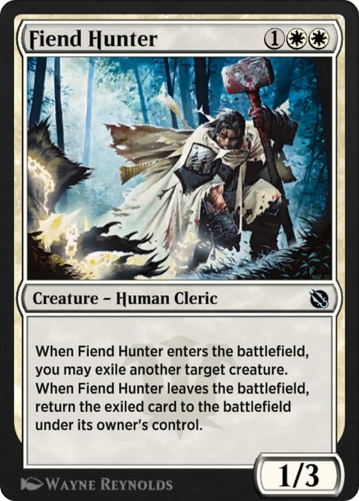 Fiend Hunter in the group Magic the Gathering / Types / Colors / White at Proxyprinters.com (89491)