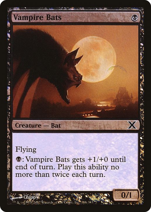 Vampire Bats in the group Magic the Gathering / Types / Colors / Black at Proxyprinters.com (89495)