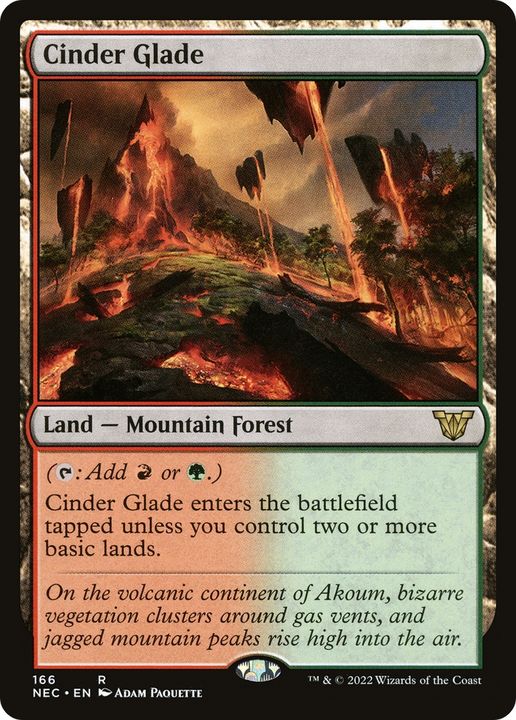 Cinder Glade in the group Magic the Gathering / Types / Land / Forest at Proxyprinters.com (89501)