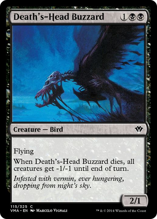 Death's-Head Buzzard in the group Magic the Gathering / Sets / Vintage Masters at Proxyprinters.com (89508)