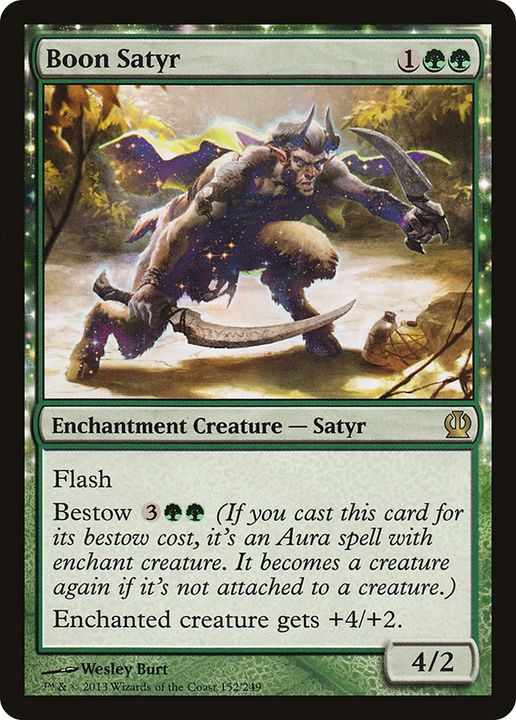 Boon Satyr in the group Magic the Gathering / Sets / Theros at Proxyprinters.com (89514)